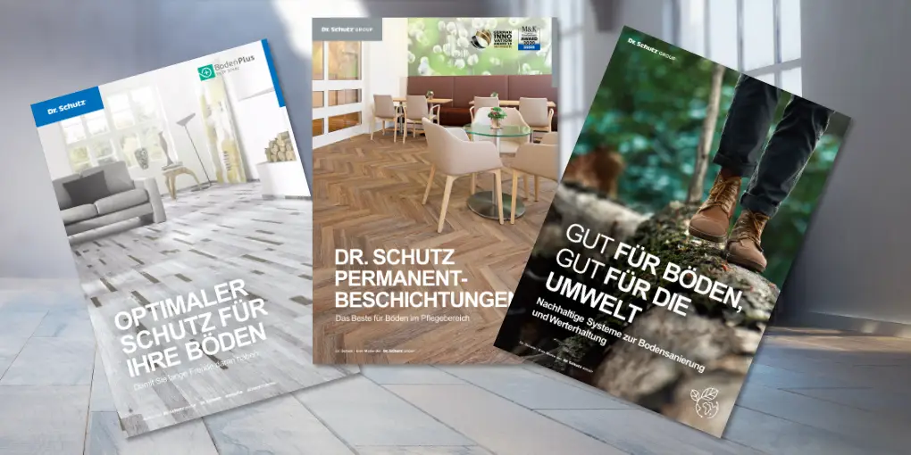 Drei Broschüren über Bodenschutz und Pflege – Link zu den Broschüren