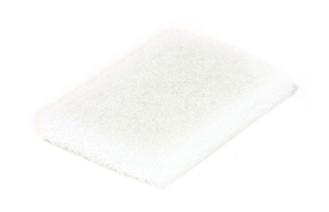 Weißes Super-Polierpad klein